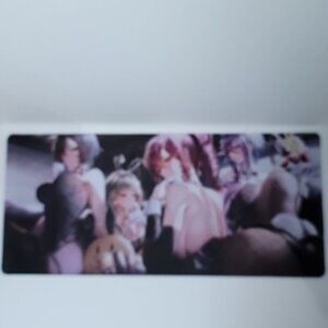 Star Rail Girls Poker Desk Mat Anime Mousepad Gaming Playmat 35in x 16in